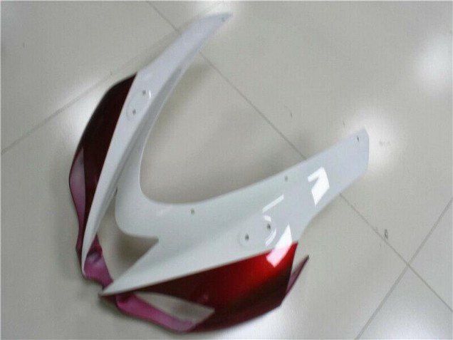 Blanco Negro Rojo Carenado Moto Kawasaki ZX6R 07-08 Blanco Negro Rojo Carenado Moto Kawasaki ZX6R 07-08