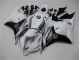 Blanco Plata Negro Carenado Moto Honda CBR 600 RR 09-12 Blanco Plata Negro Carenado Moto Honda CBR 600 RR 09-12