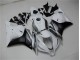 Blanco Plata Negro Carenado Moto Honda CBR 600 RR 09-12 Blanco Plata Negro Carenado Moto Honda CBR 600 RR 09-12