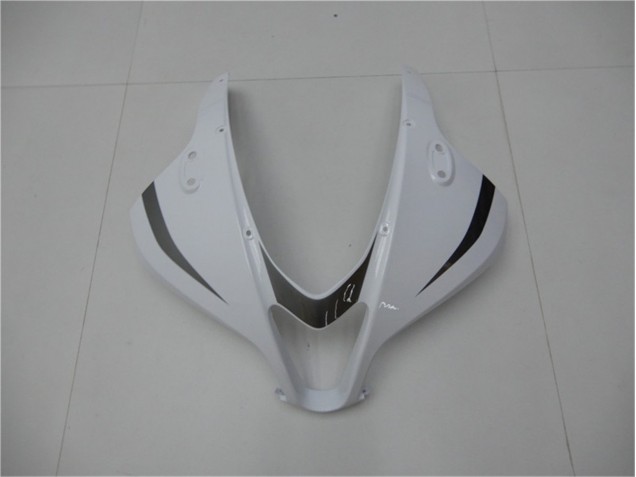 Blanco Plata Negro Carenado Moto Honda CBR 600 RR 09-12 Blanco Plata Negro Carenado Moto Honda CBR 600 RR 09-12