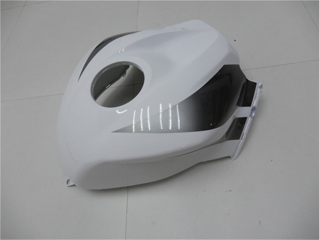 Blanco Plata Negro Carenado Moto Honda CBR 600 RR 09-12 Blanco Plata Negro Carenado Moto Honda CBR 600 RR 09-12