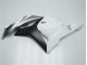 Blanco Plata Negro Carenado Moto Honda CBR 600 RR 09-12 Blanco Plata Negro Carenado Moto Honda CBR 600 RR 09-12