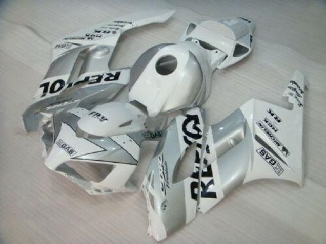 Blanco Plata Negro Repsol Carrocería Motocicletas Honda CBR 1000 RR 04-05 Blanco Plata Negro Repsol Carrocería Motocicletas Honda CBR 1000 RR 04-05