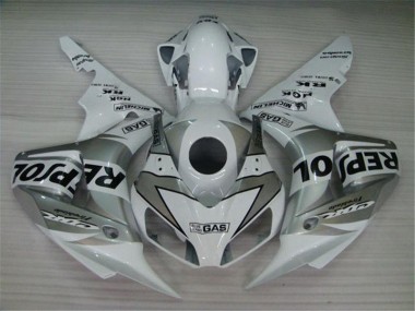 Blanco Plata Negro Repsol Moto Plástico Honda CBR 1000 RR 04-05