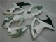 Blanco Plata Plástica Moto Suzuki GSXR 600 / 750 K6 06-07 Blanco Plata Plástica Moto Suzuki GSXR 600 / 750 K6 06-07