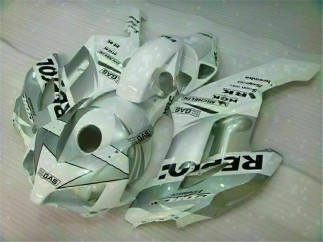 Blanco Plata Repsol Carenado Moto Honda CBR 1000 RR 04-05 Blanco Plata Repsol Carenado Moto Honda CBR 1000 RR 04-05