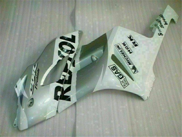 Blanco Plata Repsol Carenado Moto Honda CBR 1000 RR 04-05 Blanco Plata Repsol Carenado Moto Honda CBR 1000 RR 04-05