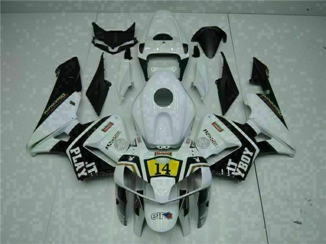 Blanco Playboy 14 Carenado Moto Honda CBR 600 RR 05-06 Blanco Playboy 14 Carenado Moto Honda CBR 600 RR 05-06