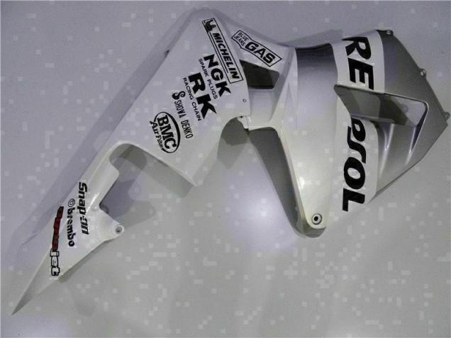 Blanco Repsol Inyección Kit Carenado Moto Honda CBR 600 RR 03-04 Blanco Repsol Inyección Kit Carenado Moto Honda CBR 600 RR 03-04