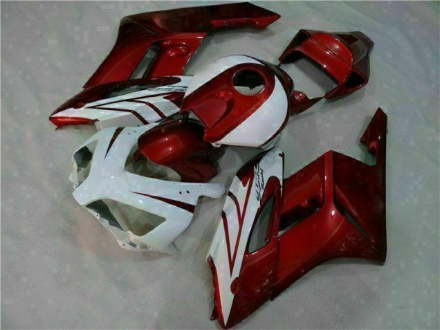 Blanco Rojo ABS Moto Plástico Honda CBR 1000 RR 04-05 Blanco Rojo ABS Moto Plástico Honda CBR 1000 RR 04-05