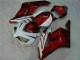 Blanco Rojo ABS Moto Plástico Honda CBR 1000 RR 04-05 Blanco Rojo ABS Moto Plástico Honda CBR 1000 RR 04-05