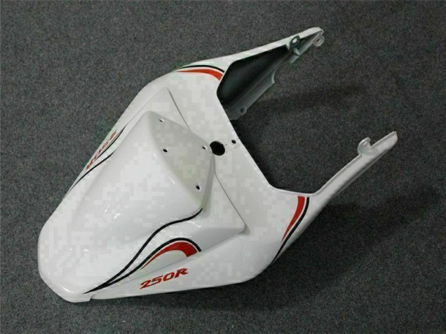 Blanco Rojo Carenado Moto Kawasaki EX250 08-12 Blanco Rojo Carenado Moto Kawasaki EX250 08-12