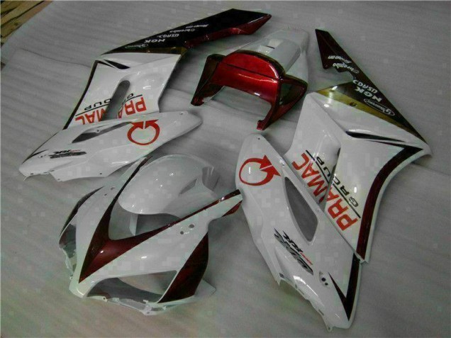 Blanco Rojo Kit Carenado Moto Honda CBR 1000 RR 04-05 Blanco Rojo Kit Carenado Moto Honda CBR 1000 RR 04-05