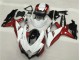 Blanco Rojo Negro Carenado Moto Suzuki GSXR 600 / 750 K8 08-10 Blanco Rojo Negro Carenado Moto Suzuki GSXR 600 / 750 K8 08-10