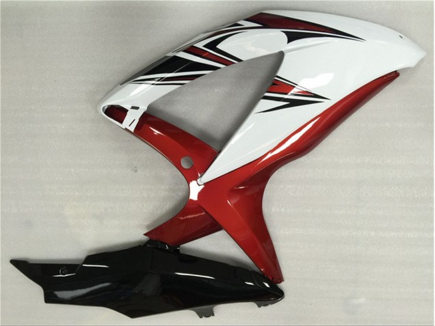 Blanco Rojo Negro Carenado Moto Suzuki GSXR 600 / 750 K8 08-10 Blanco Rojo Negro Carenado Moto Suzuki GSXR 600 / 750 K8 08-10