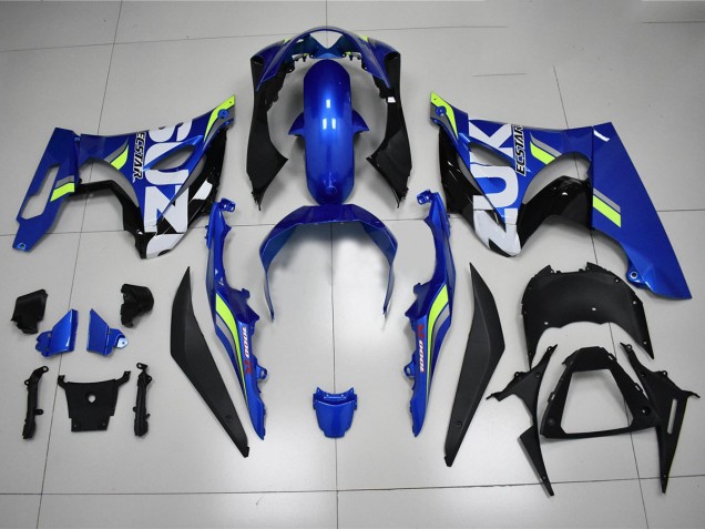Blanco Verde Carenado Moto Suzuki GSXR 1000 17-23 Blanco Verde Carenado Moto Suzuki GSXR 1000 17-23