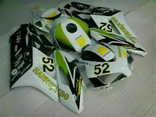 Blanco Verde Hannspree 52 Carenado & Plástico Moto Honda CBR 1000 RR 04-05 Blanco Verde Hannspree 52 Carenado & Plástico Moto Honda CBR 1000 RR 04-05