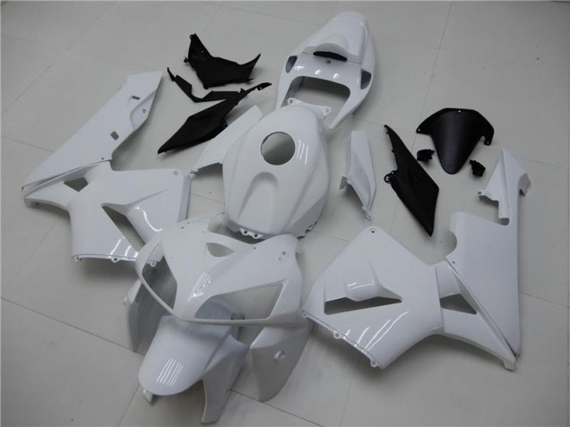 Brillante Blanco Carenado Moto Honda CBR 600 RR 05-06 Brillante Blanco Carenado Moto Honda CBR 600 RR 05-06