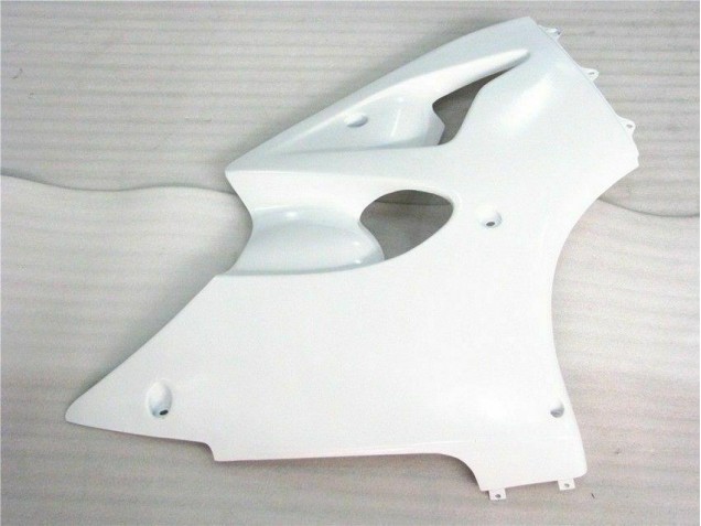 Brillante Blanco Carenado Moto Kawasaki ZX6R 00-02 Brillante Blanco Carenado Moto Kawasaki ZX6R 00-02
