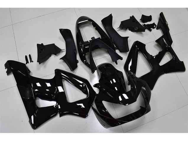 Brillante Negro Carenado Moto Honda CBR 900 RR 929RR 00-01 Brillante Negro Carenado Moto Honda CBR 900 RR 929RR 00-01