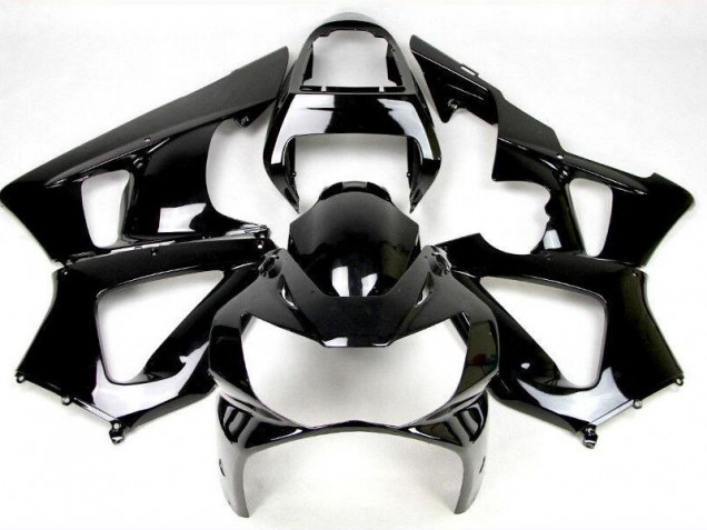 Brillante Negro Carenado Moto Honda CBR 900 RR 929RR 00-01 Brillante Negro Carenado Moto Honda CBR 900 RR 929RR 00-01
