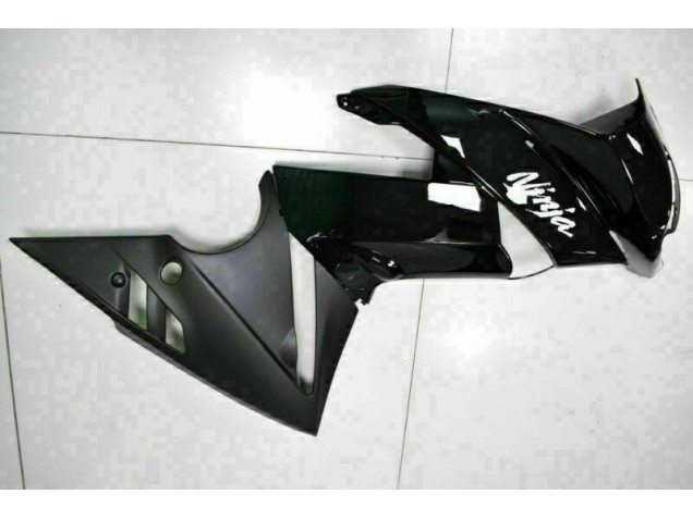 Brillante Negro Carenado Moto Kawasaki EX650 09-11 Brillante Negro Carenado Moto Kawasaki EX650 09-11