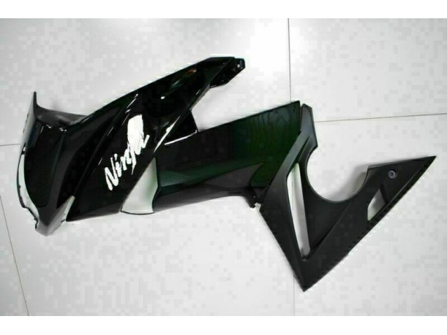 Brillante Negro Carenado Moto Kawasaki EX650 09-11 Brillante Negro Carenado Moto Kawasaki EX650 09-11