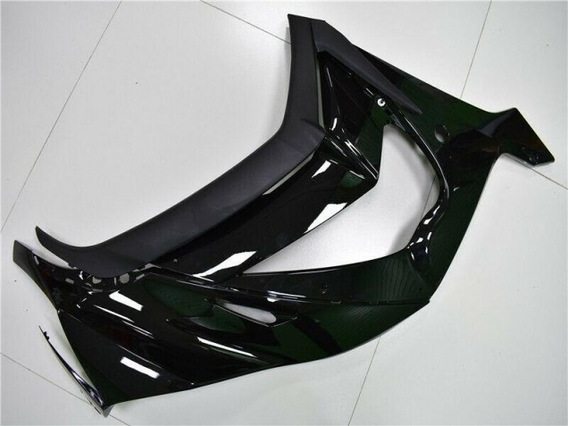Brillante Negro Carenado Moto Kawasaki ZX10R 11-15 Brillante Negro Carenado Moto Kawasaki ZX10R 11-15