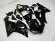 Brillante Negro Carenado Moto Kawasaki ZX6R 05-06 Brillante Negro Carenado Moto Kawasaki ZX6R 05-06