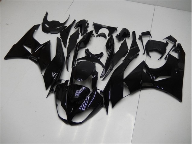 Brillante Negro Carenado Moto Kawasaki ZX6R 09-12