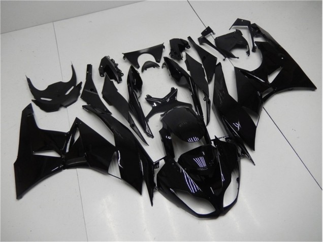 Brillante Negro Carenado Moto Kawasaki ZX6R 09-12