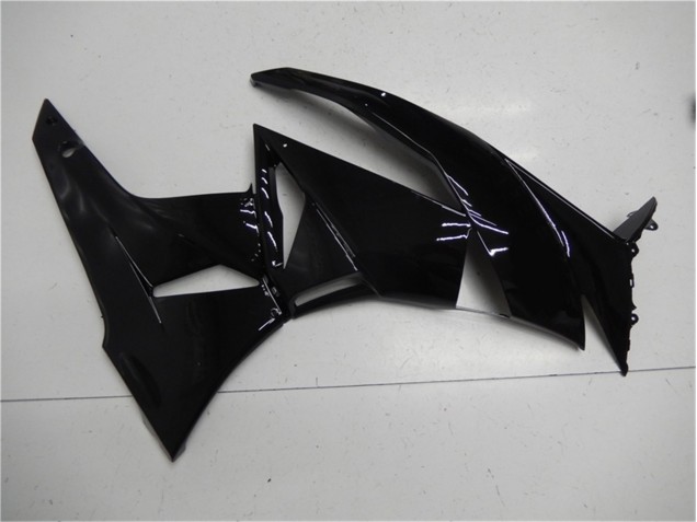 Brillante Negro Carenado Moto Kawasaki ZX6R 09-12