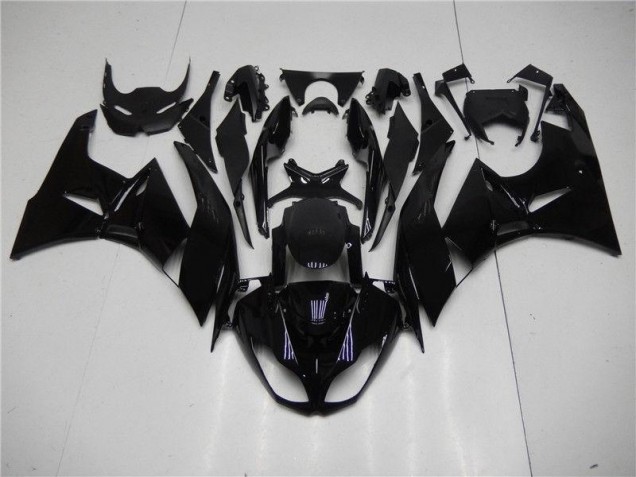Brillante Negro Carenado Moto Kawasaki ZX6R 09-12
