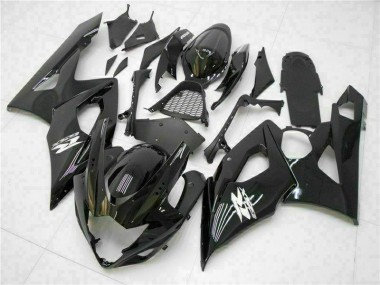 Brillante Negro Carrocería Motocicletas Suzuki GSXR 1000 K5 05-06