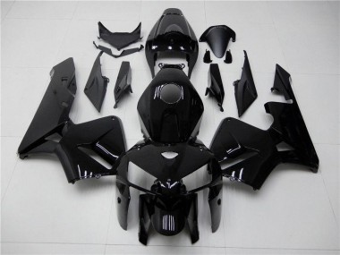 Brillante Negro Inyección Kits Carenado Moto Honda CBR 600 RR 05-06