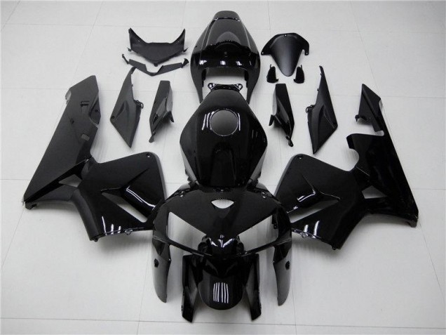 Brillante Negro Inyección Kits Carenado Moto Honda CBR 600 RR 05-06 Brillante Negro Inyección Kits Carenado Moto Honda CBR 600 RR 05-06