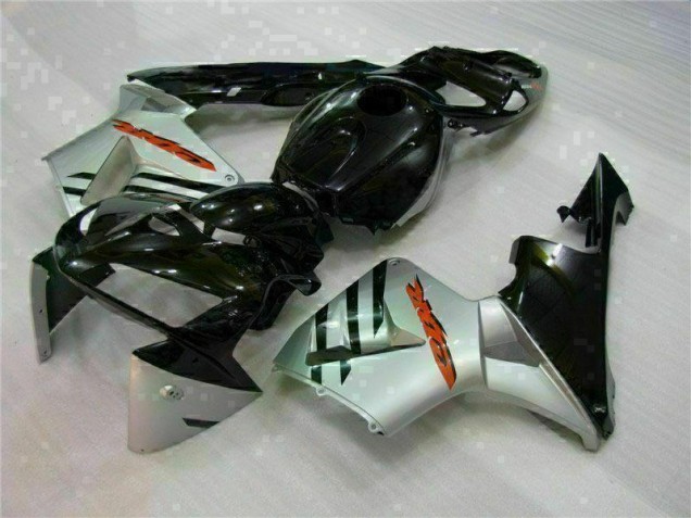 Brillante Negro Kit ABS Carenado Motocicleta Honda CBR 600 RR 05-06 Brillante Negro Kit ABS Carenado Motocicleta Honda CBR 600 RR 05-06