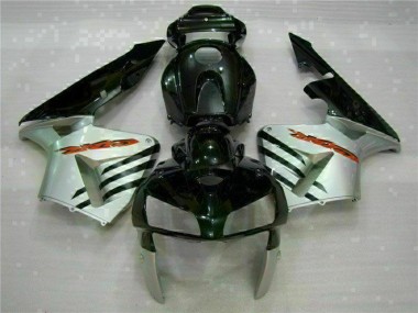 Brillante Negro Kit ABS Carenado Motocicleta Honda CBR 600 RR 05-06