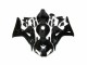 Brillante Negro Kit Completo Carenado Moto Honda CBR 1000 RR 06-07 Brillante Negro Kit Completo Carenado Moto Honda CBR 1000 RR 06-07
