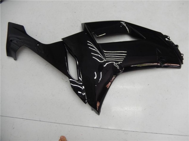 Brillante Negro Kits Carenado Moto Kawasaki ZX6R 07-08 Brillante Negro Kits Carenado Moto Kawasaki ZX6R 07-08