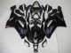 Brillante Negro Kits Carenado Moto Kawasaki ZX6R 07-08 Brillante Negro Kits Carenado Moto Kawasaki ZX6R 07-08