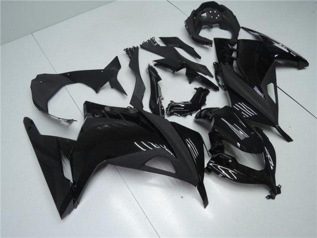 Brillante Negro Mate Carenado Moto Kawasaki EX300 13-16 Brillante Negro Mate Carenado Moto Kawasaki EX300 13-16