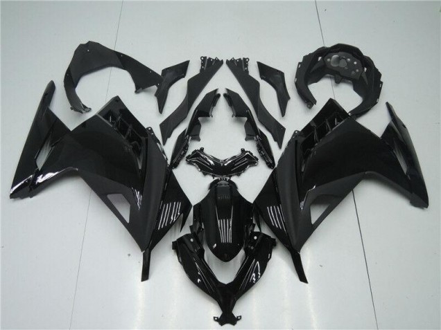 Brillante Negro Mate Carenado Moto Kawasaki EX300 13-16 Brillante Negro Mate Carenado Moto Kawasaki EX300 13-16