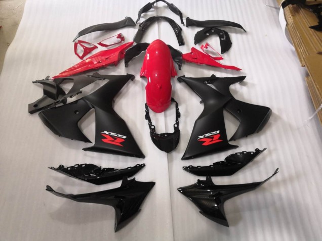 Brillante Negro Mate Carenado Moto Suzuki GSXR 1000 K9 09-16 Brillante Negro Mate Carenado Moto Suzuki GSXR 1000 K9 09-16