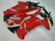 Brillante Rojo Carenado Moto Kawasaki EX650 06-08 Brillante Rojo Carenado Moto Kawasaki EX650 06-08