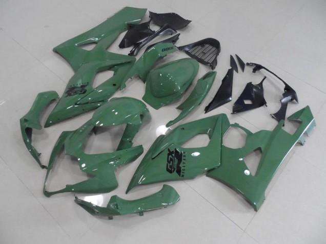 Brillante Verde Militar Carenado Moto Suzuki GSXR 1000 K5 05-06 Brillante Verde Militar Carenado Moto Suzuki GSXR 1000 K5 05-06