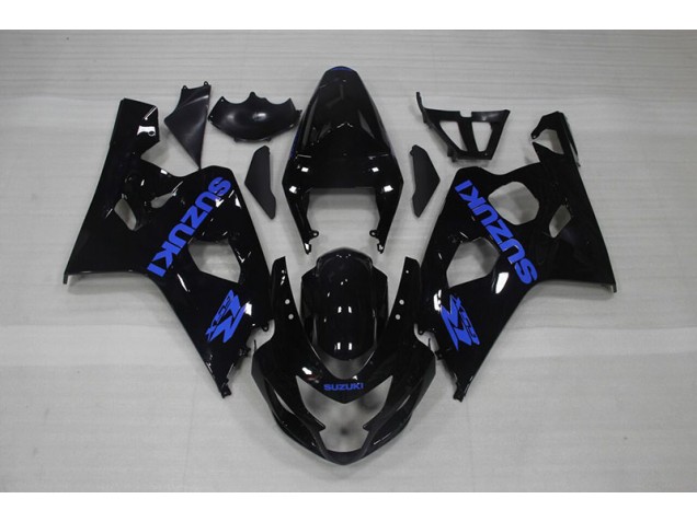 Calcomanía negra y azul Carenado Moto Suzuki GSXR 750 K4 04-05 Calcomanía negra y azul Carenado Moto Suzuki GSXR 750 K4 04-05