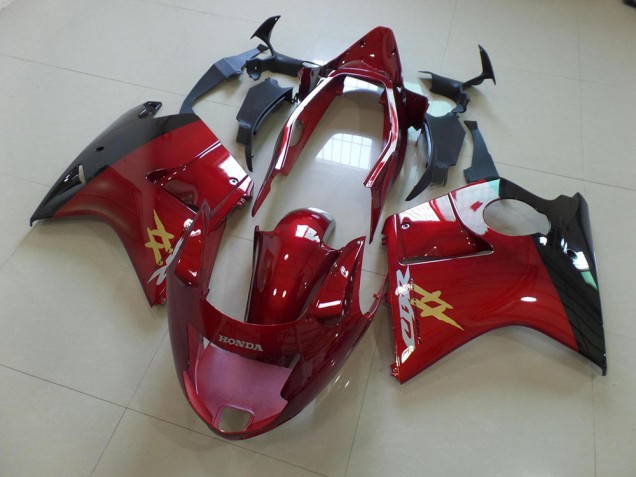 Caramelo Rojo Negro Estilo OEM Carenado Moto Honda CBR 1100 XX 96-07 Caramelo Rojo Negro Estilo OEM Carenado Moto Honda CBR 1100 XX 96-07