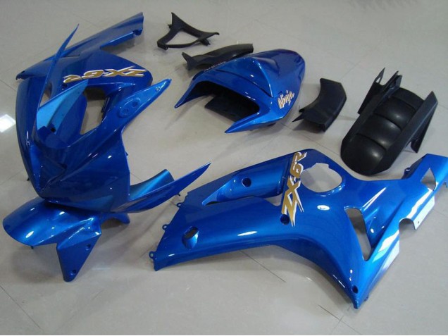 Claro Azul Carenado Moto Kawasaki ZX6R 03-04 Claro Azul Carenado Moto Kawasaki ZX6R 03-04