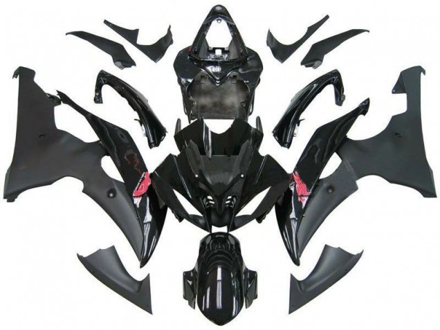 Contrast Negro R6 Carenado Moto Yamaha R6 08-16 Contrast Negro R6 Carenado Moto Yamaha R6 08-16